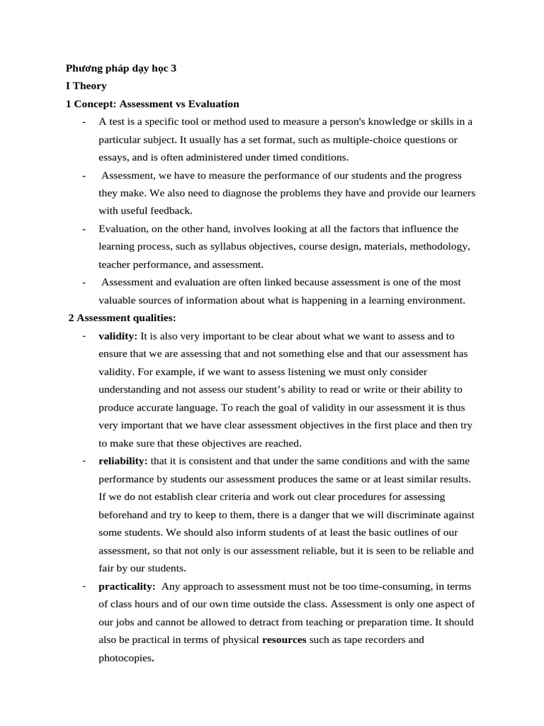 Assessment and Evaluation in Education | PDF | Educational Assessment ...