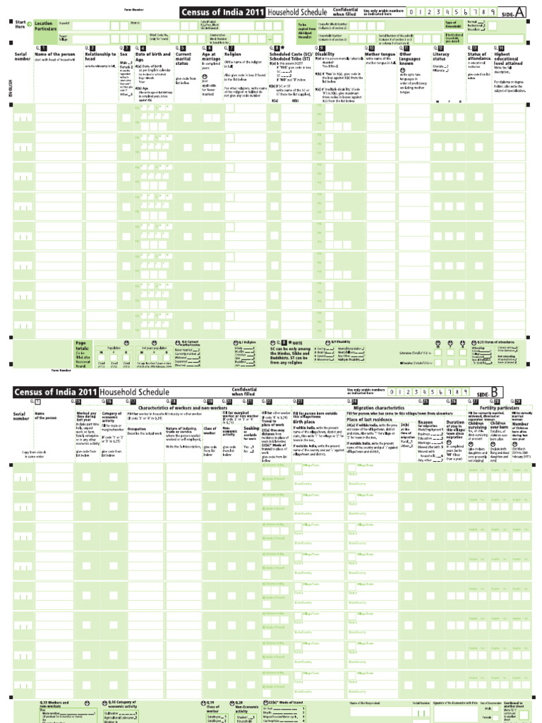 Census Questions 250924 134542 | PDF