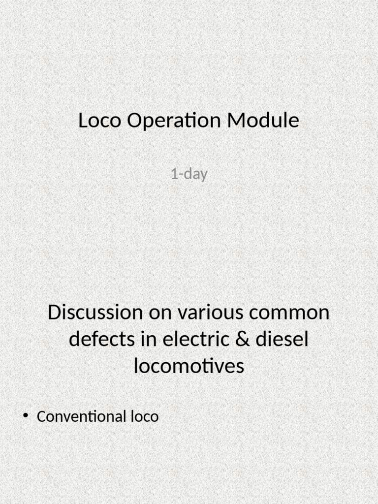 ARM-4 Loco Operation Module AC | PDF | Fuse (Electrical) | Relay