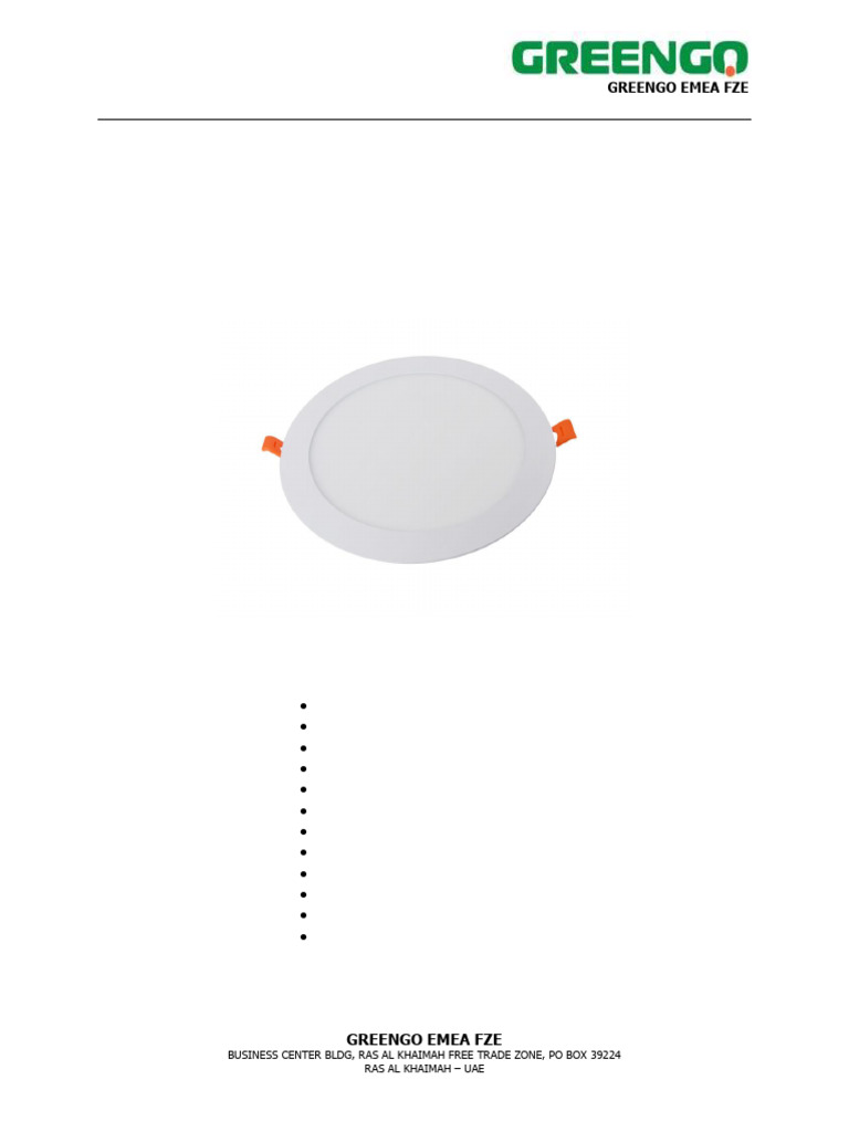 Led 18 W - 5306 | PDF