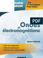 Ondes Et Electromagnetisme