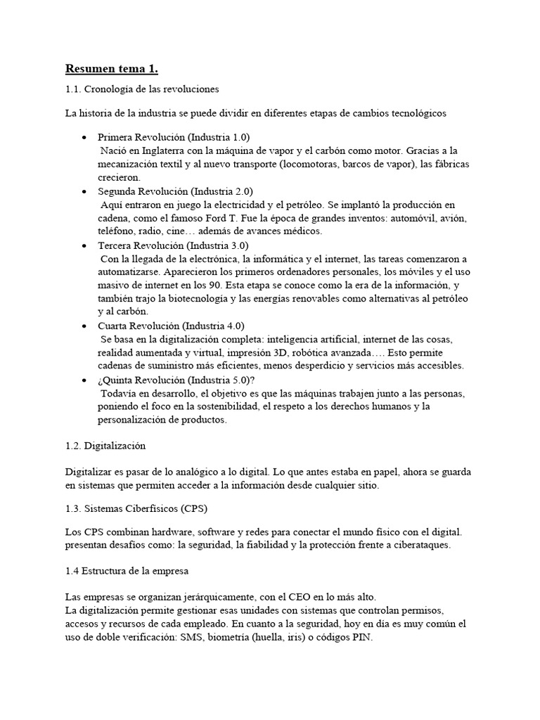Resumen T1 Felipe | PDF | Computación en la nube | Internet de las Cosas