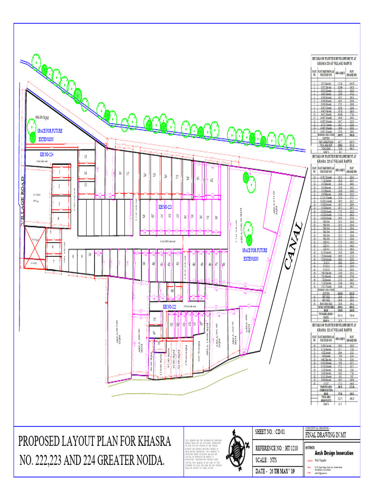 Proposed Layout Plan for Greater Noida | PDF