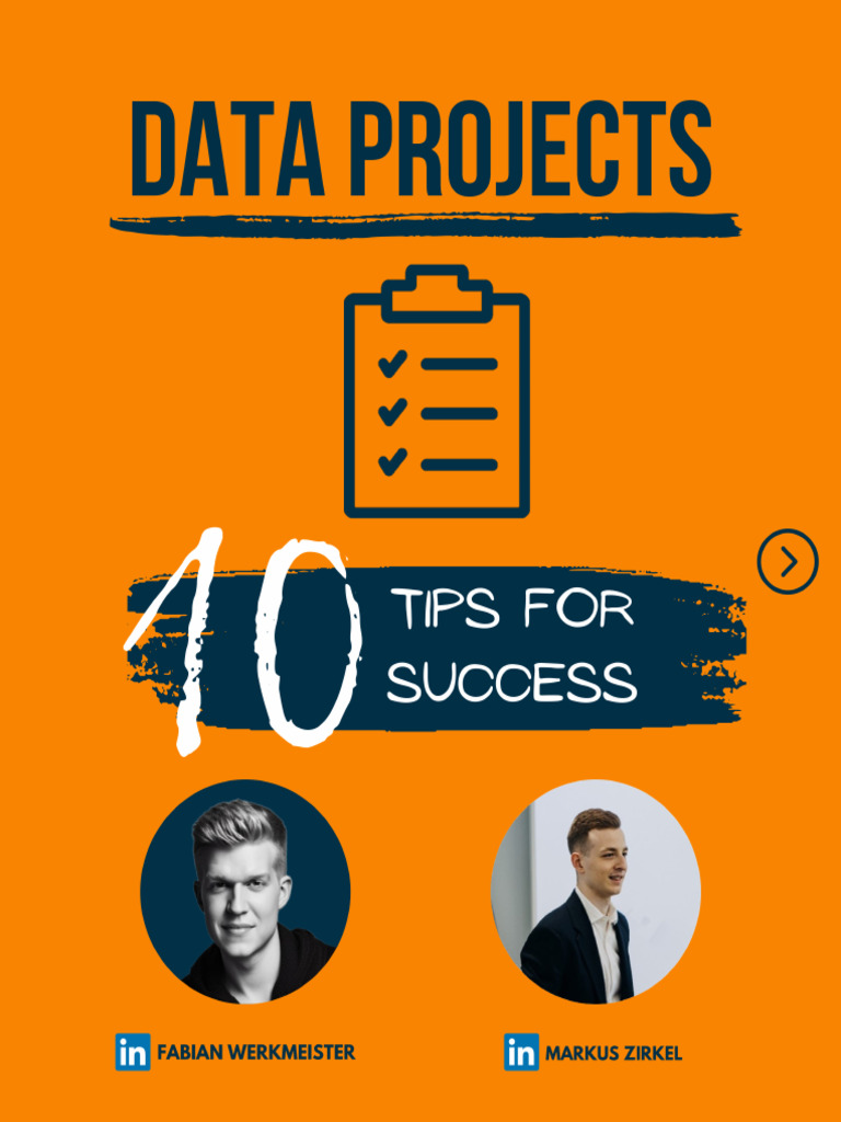 10 Tips For Successfull Data Projects | PDF