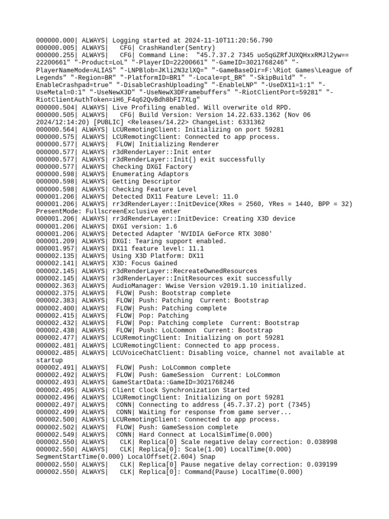 League of Legends Game Log Analysis | PDF | Computer Engineering ...