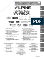 Alpine Radio 2 Din_IVA-W520R