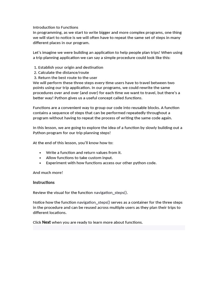 Understanding Python Functions Basics | PDF | Parameter (Computer ...
