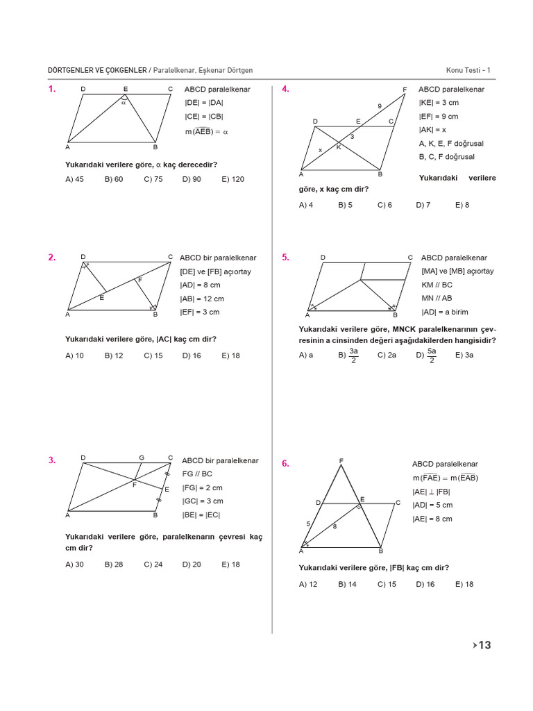 11 Soru | PDF