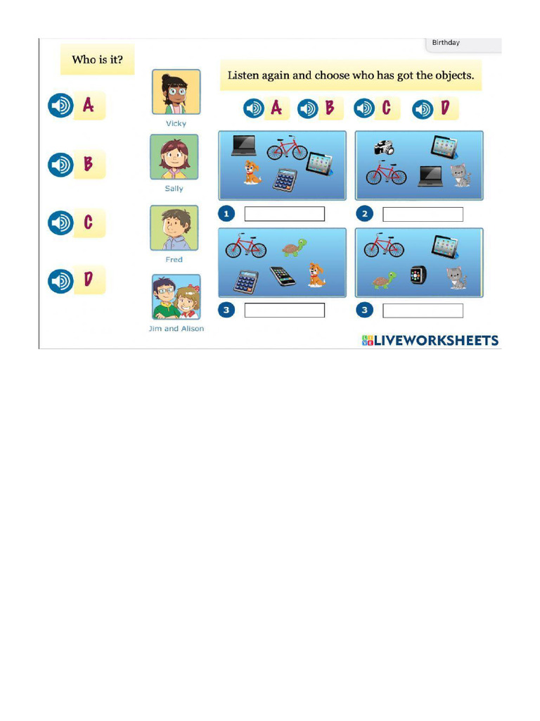 Worksheet 1728359 | PDF