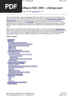 SQL 2000 TSQL Error Handling