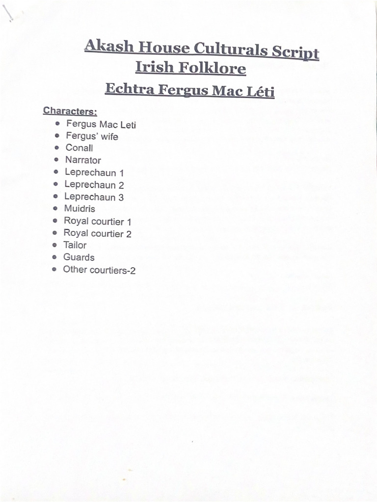 Akash House Script 9 and 10 | PDF