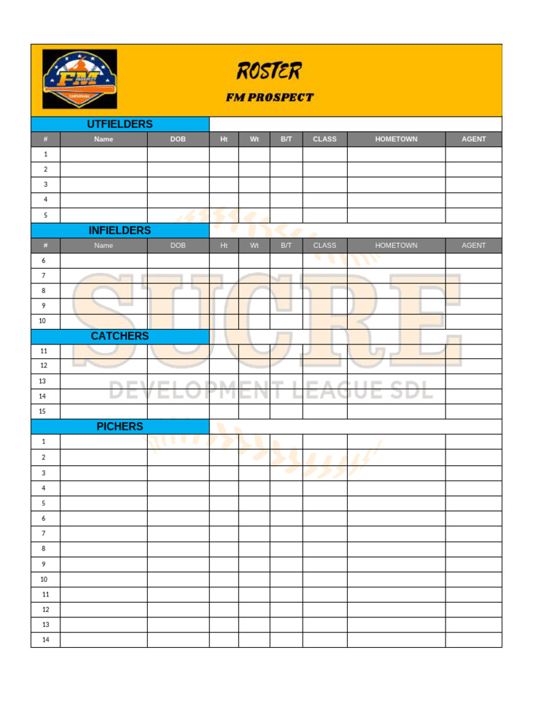 Roster FM Prospect | PDF