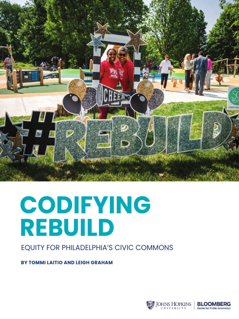 Codifying Equity in Philadelphia's Rebuild | PDF | Policy | Governance