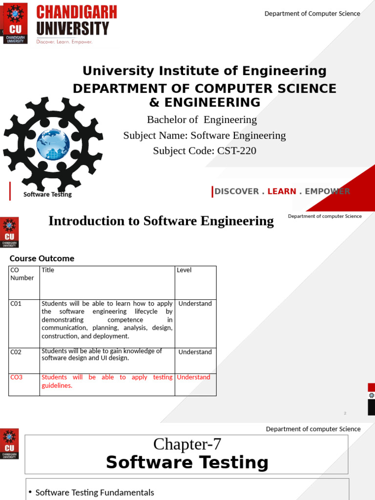 Lecture 1.1 | PDF | Software Testing | Software