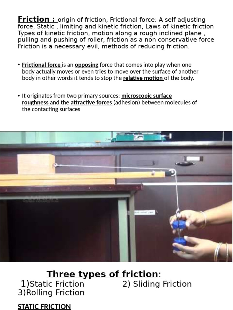 Understanding Friction Forces | PDF | Friction | Force