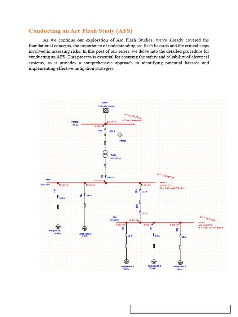 Comprehensive Arc Flash Study Guide | PDF | Electricity | Electrical ...