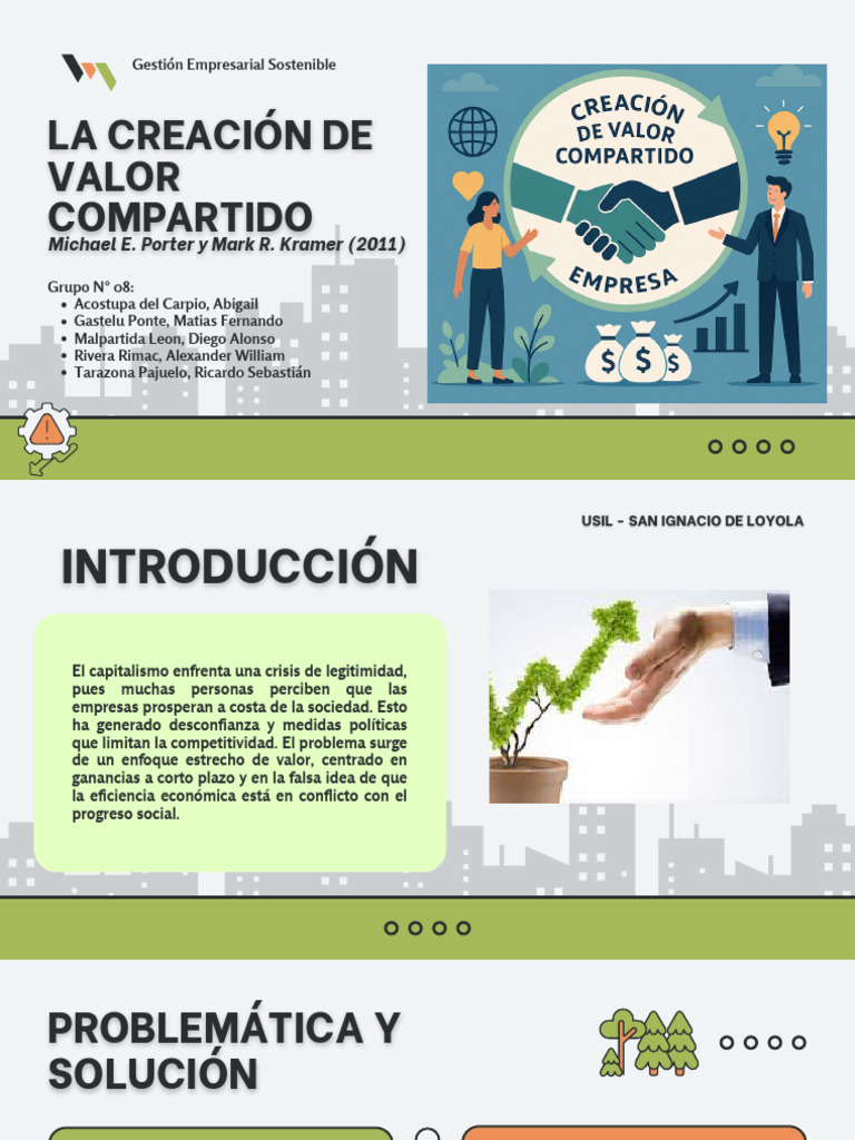 Grupo #08 - Gestión Empr. Sos. - CVC | PDF | Responsabilidad social ...