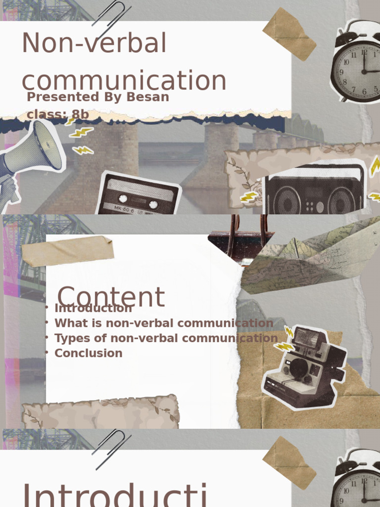 Understanding Non-Verbal Communication | PDF | Nonverbal Communication ...