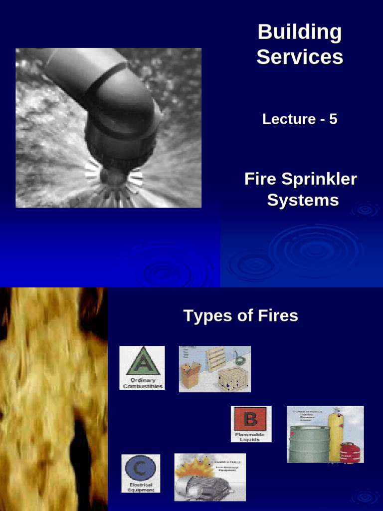 Fire Sprinkler Systems Overview and Types | PDF | Fire Sprinkler System ...