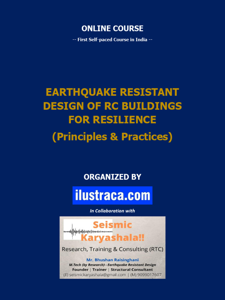 Earthquake Resistant Design Course | PDF | Earthquake Engineering ...