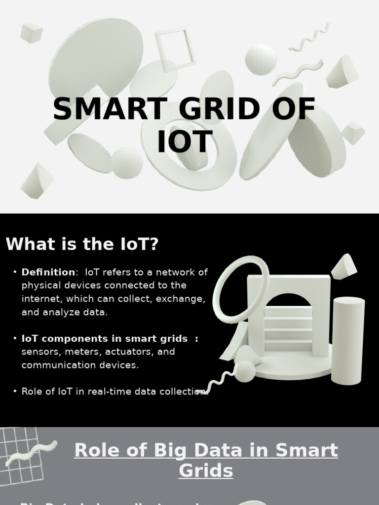 Smart Grid of Iot | PDF | Smart Grid | Internet Of Things
