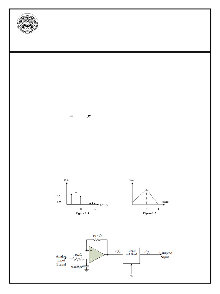 Signal Processing Sampling Analysis | PDF