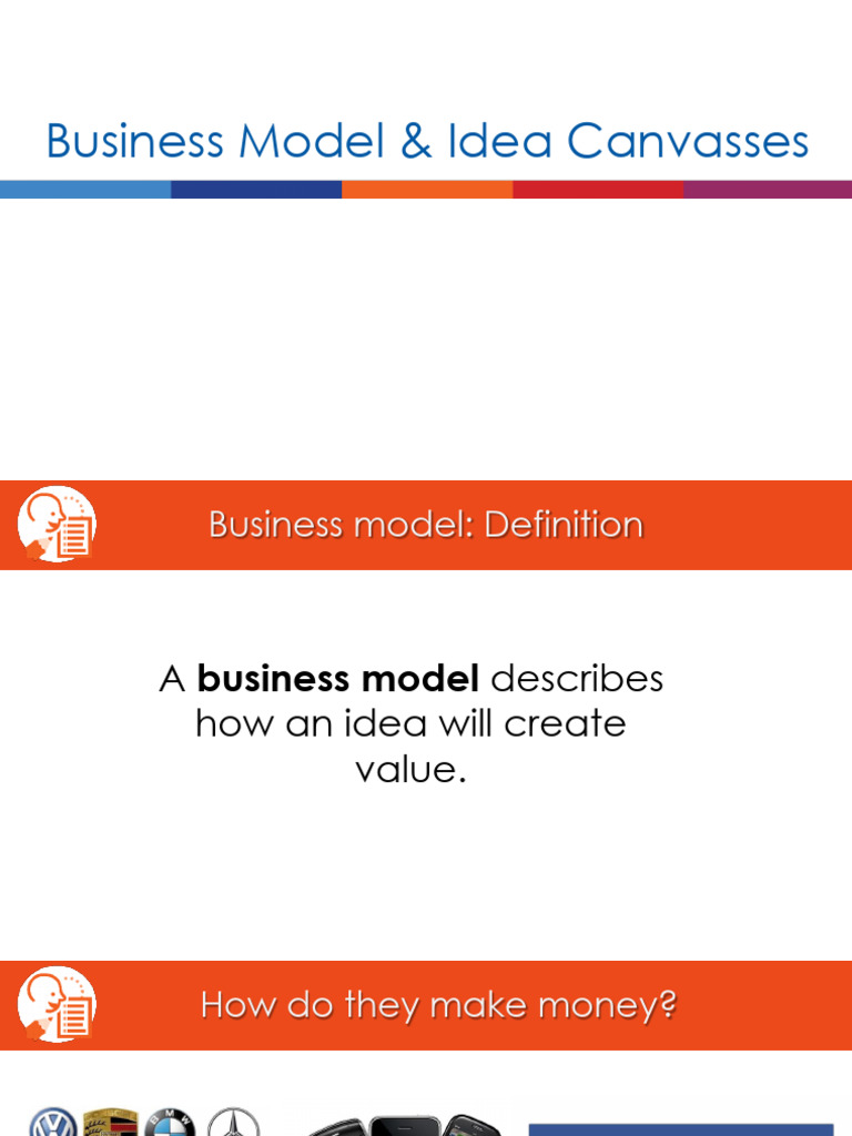Business Model and Idea Canvasses Guide | PDF | Business Model | Business