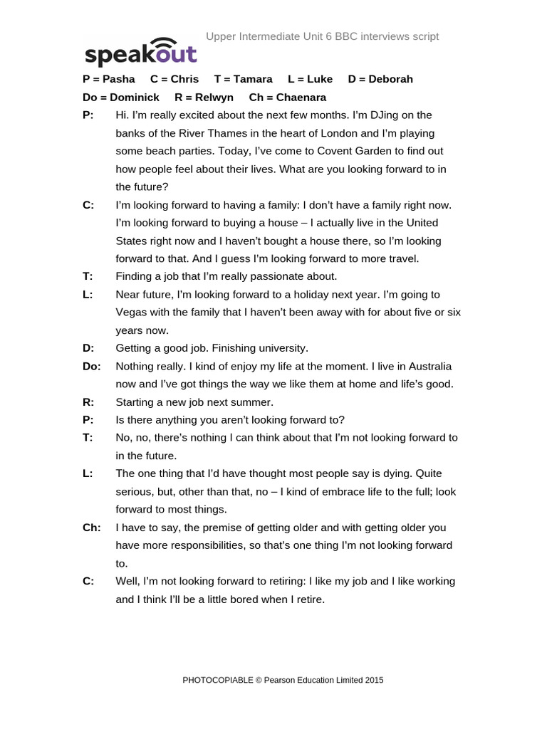 SO UI U6 Interviews Scripts | PDF