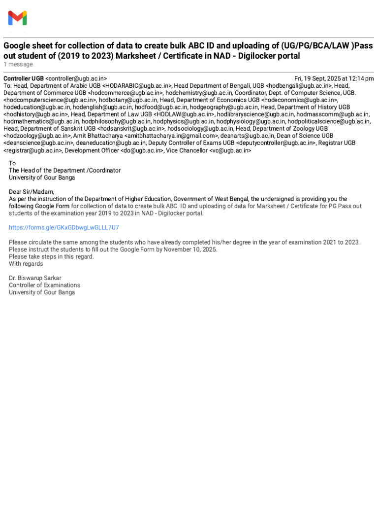 Data Collection for ABC ID Uploads | PDF