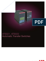ATS021, ATS022: Automatic Transfer Switches
