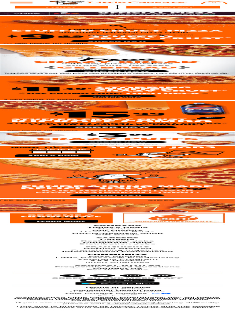 Image Result For Little Caesars Pizza Best Value Delivery Carryout