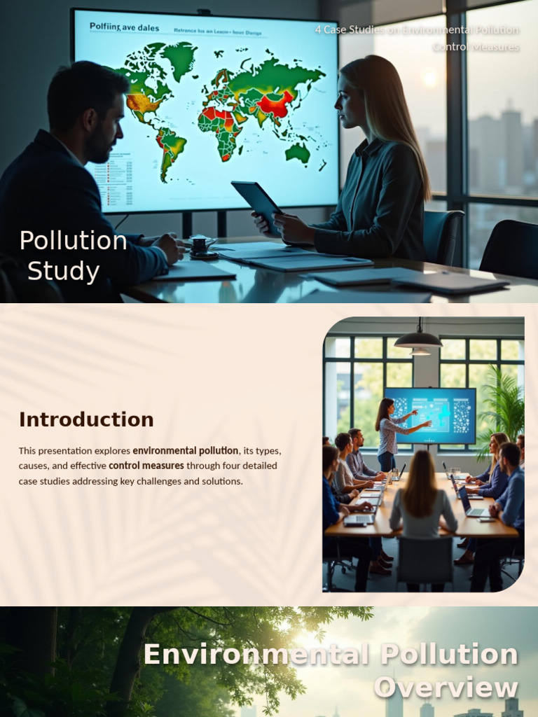 Environmental Pollution Control Case Studies | PDF