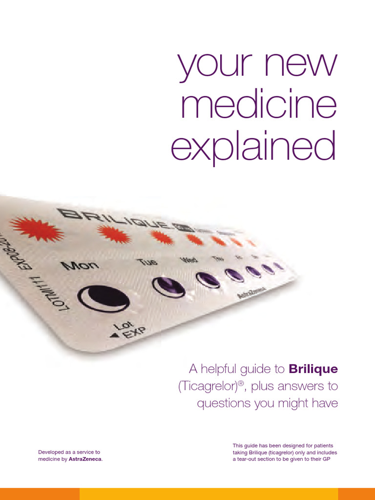 Brilique - Your Medicine Explained | PDF | Myocardial Infarction | Heart