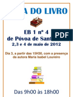 FEIRA DO LIVRO - Cartaz EB 1 Nº 4