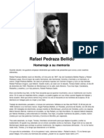 Rafael Pedraza Bellido, El Día 16 de Agosto de 1936 Lo Fusilaron