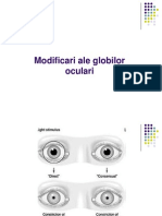 Modificari Ale Globilor Oculari