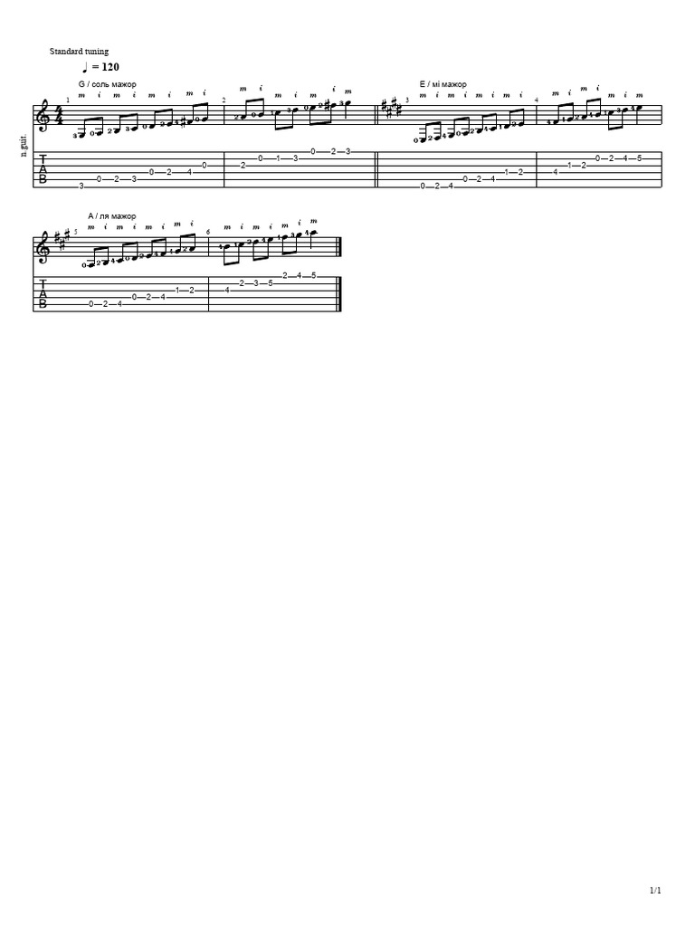 Basic Scales | PDF