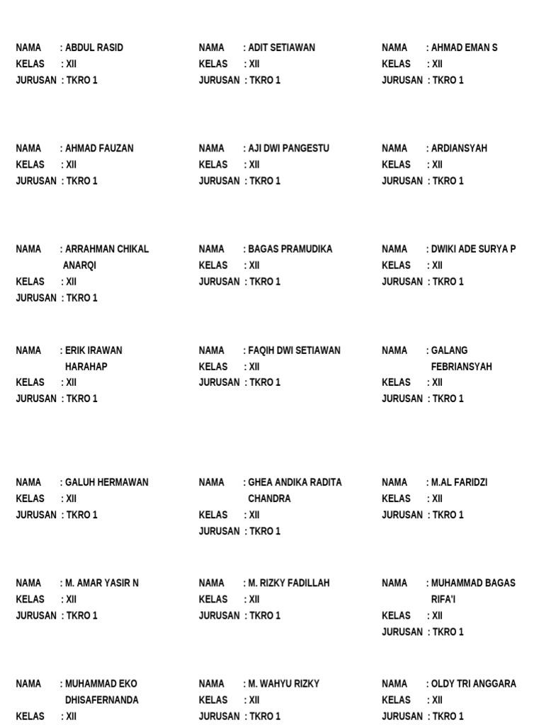 NAMA1 | PDF
