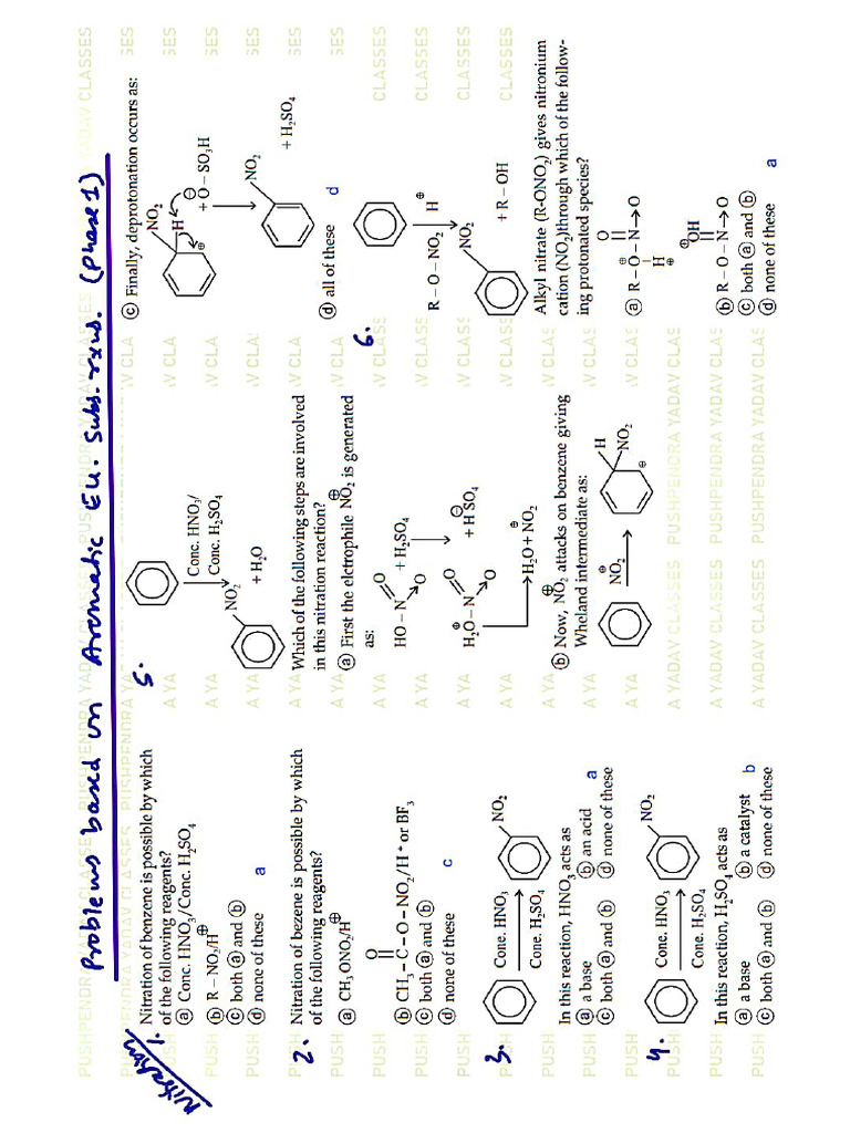MLCP Aromatic Eu Subs Rxns Phase 1 | PDF