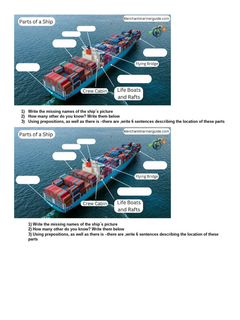 Ship Parts Identification and Description | PDF
