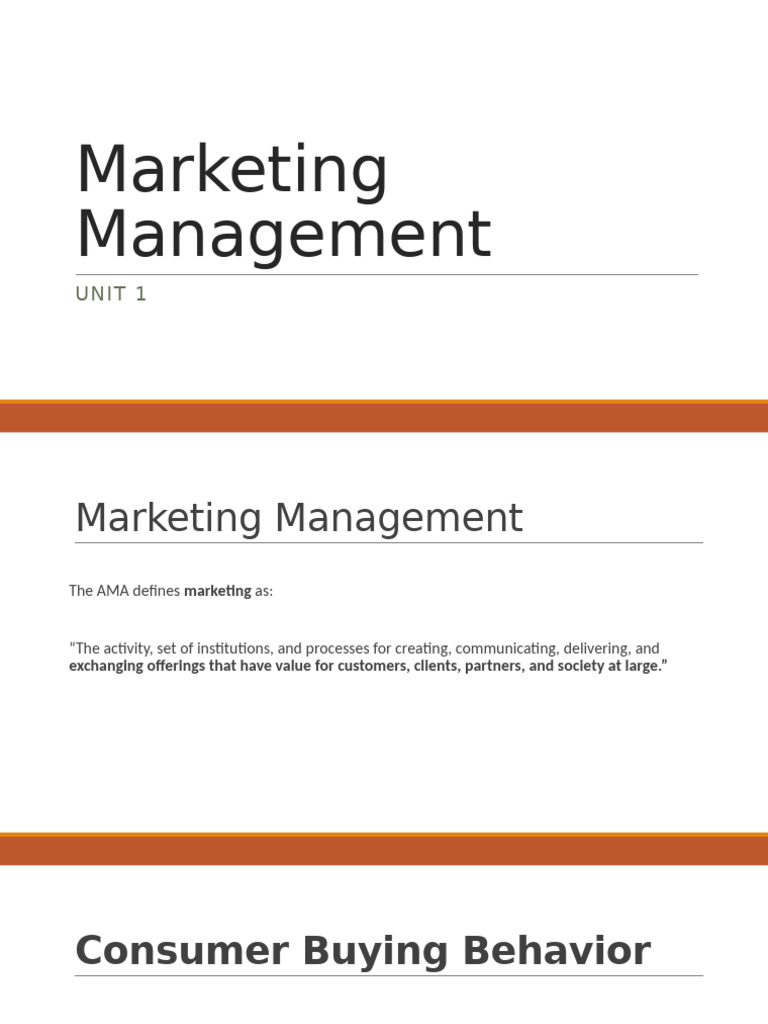 Understanding Consumer Buying Behavior | PDF | Market Segmentation ...