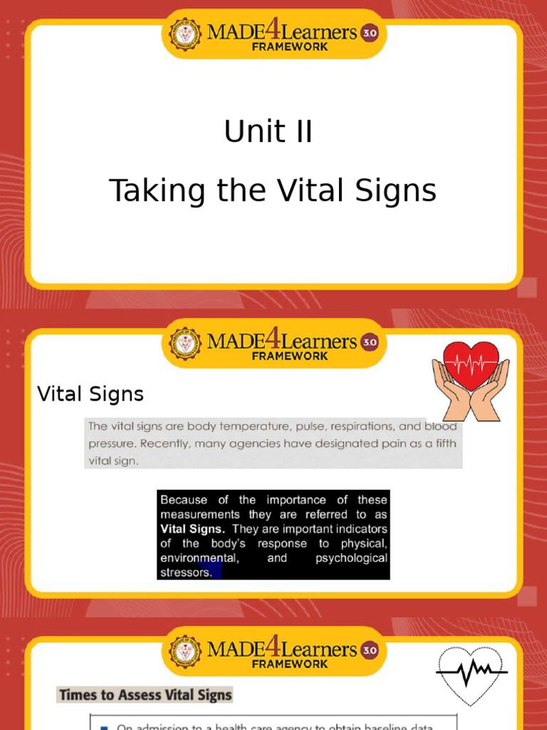 Understanding Body Temperature and Vital Signs | PDF | Pulse | Pain