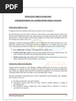 Download Initiating Price Increases and Responding to competitors price increases by DurgaChaitanyaPrasadKondapalli SN92381321 doc pdf