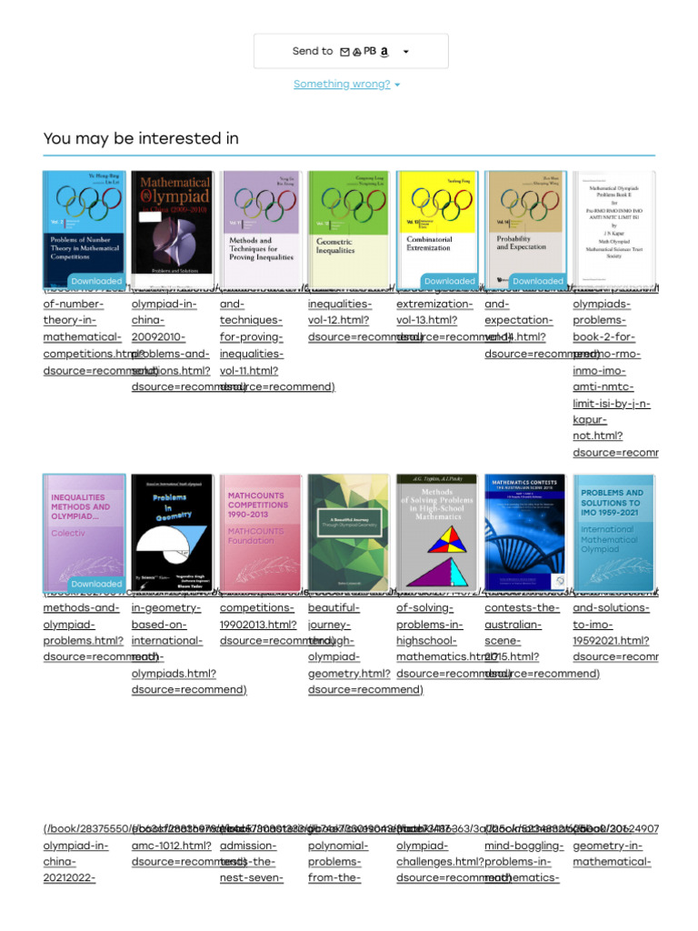 Olympiad Problems and Solutions Guide | PDF | Equations | Mathematics