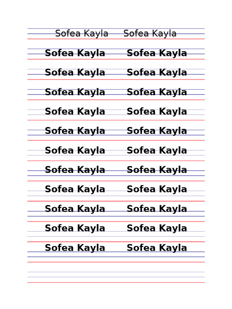 Sofea Kayla | PDF