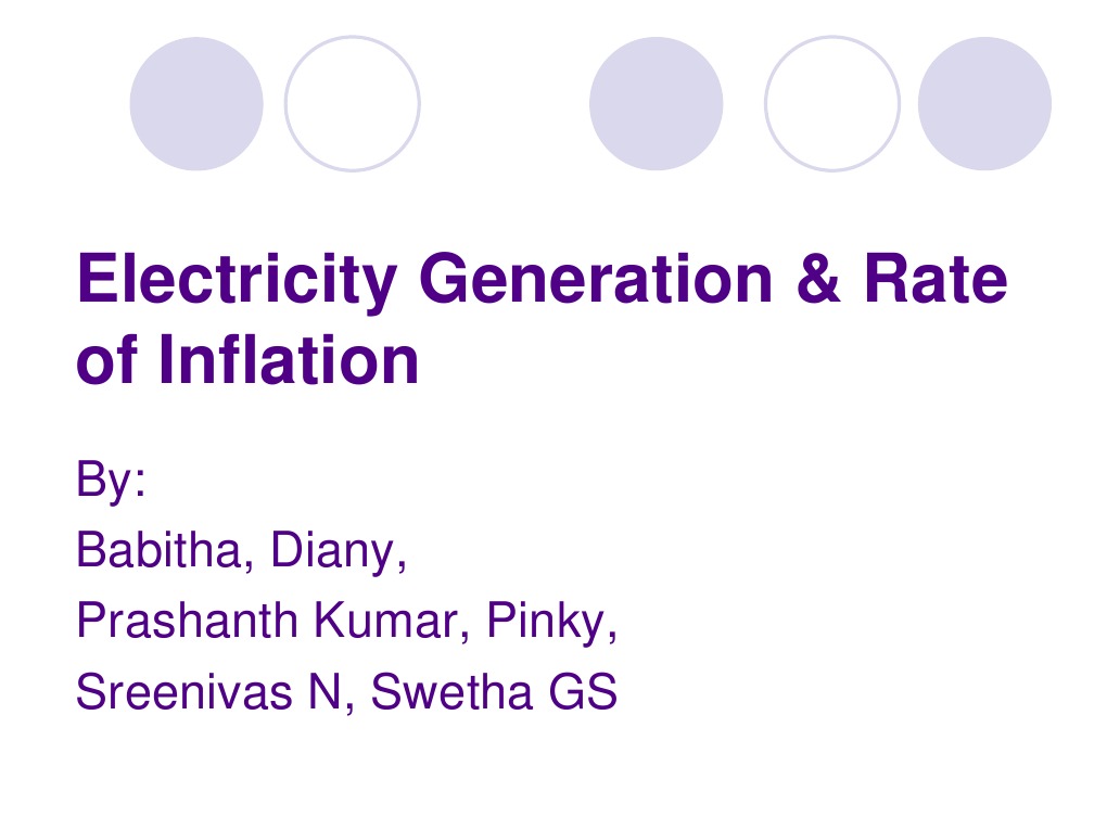 Electricity Generation and Inflation Analysis | PDF | Business ...