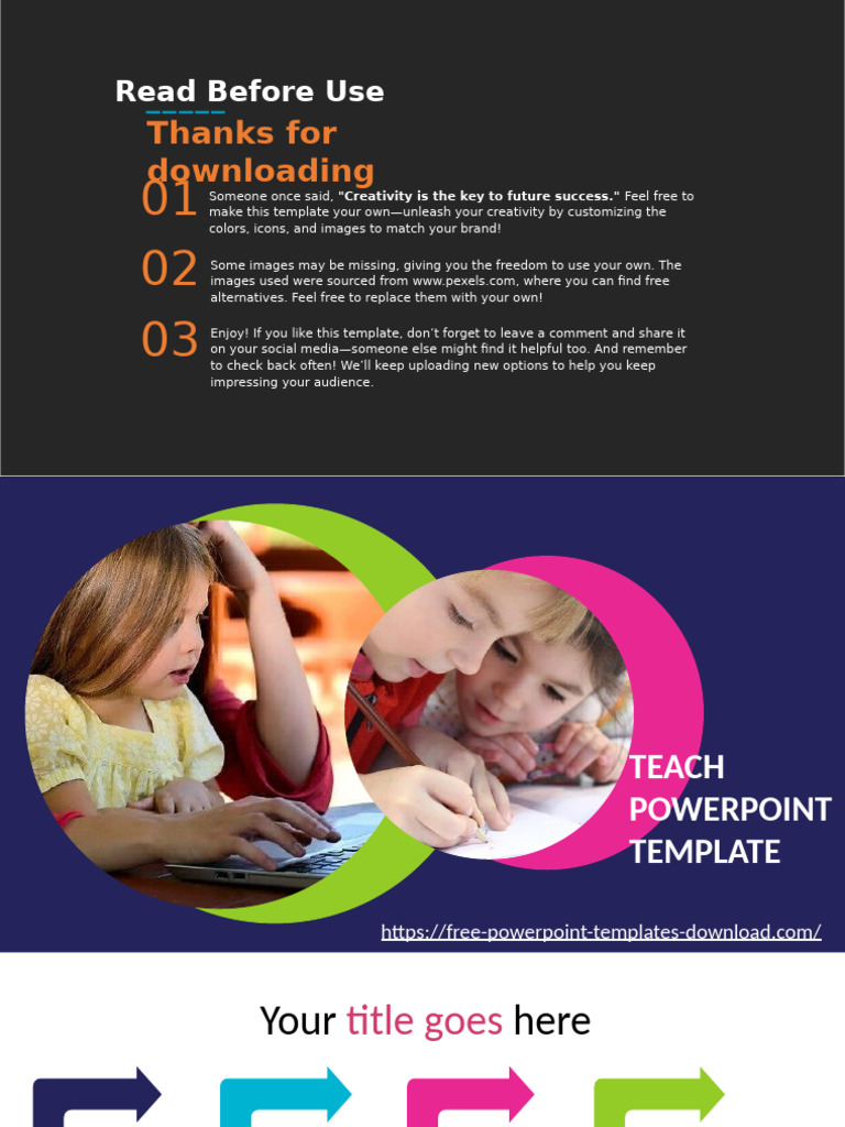 Customizable PowerPoint Template Guide | PDF