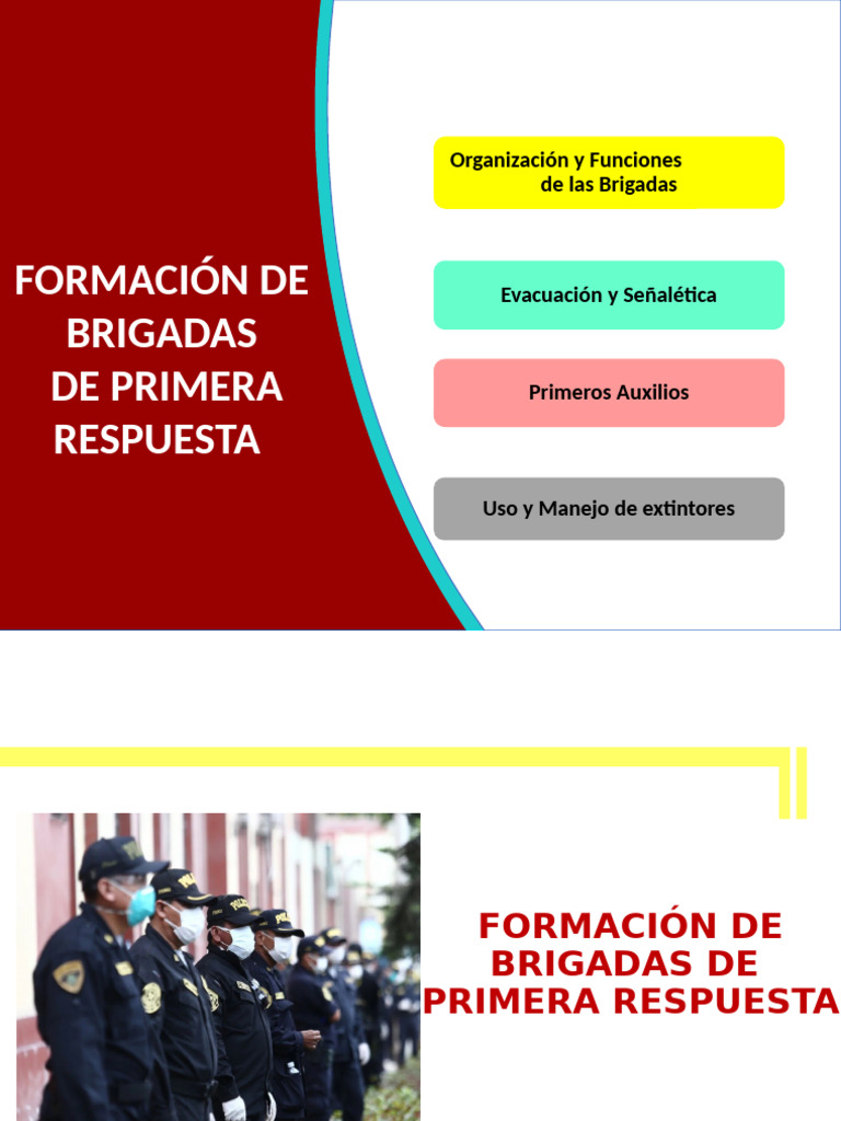 Formación de Brigadas de Emergencia | PDF