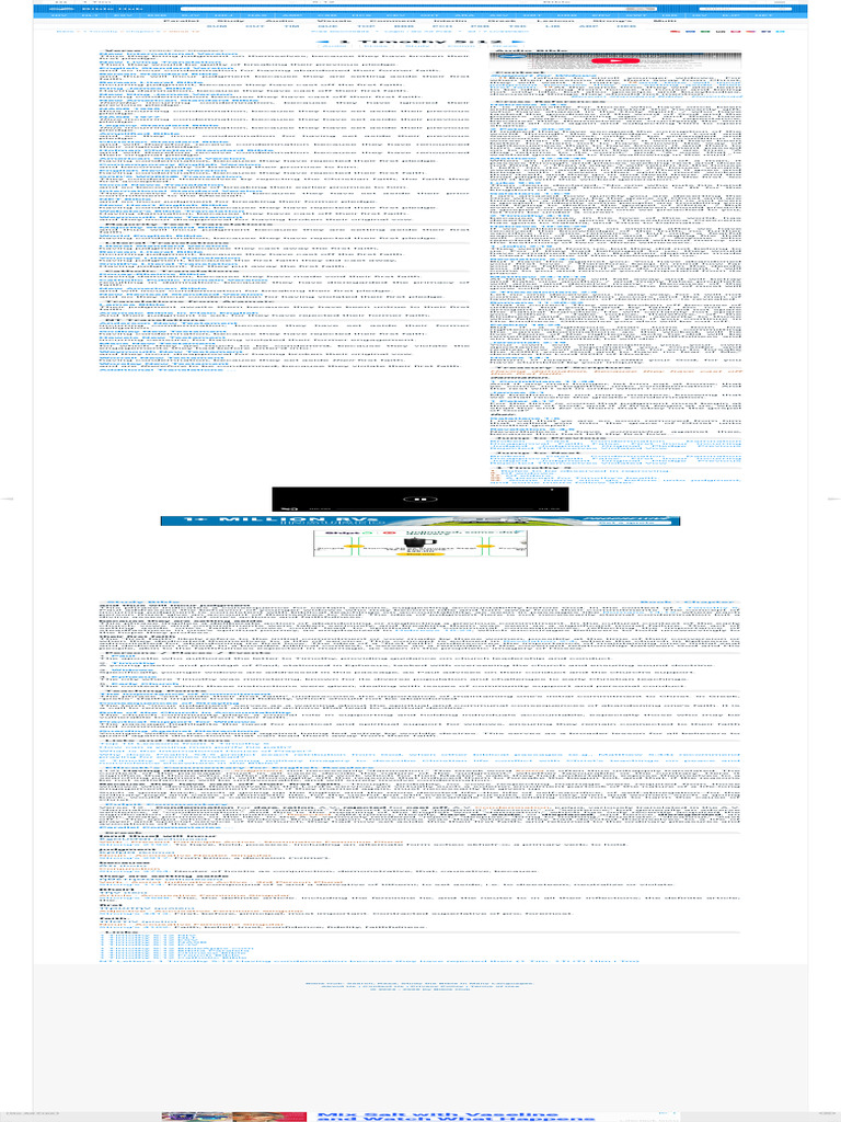 1 Timothy 5:12 Bible Verse Analysis | PDF | Grammatical Gender | Saint ...
