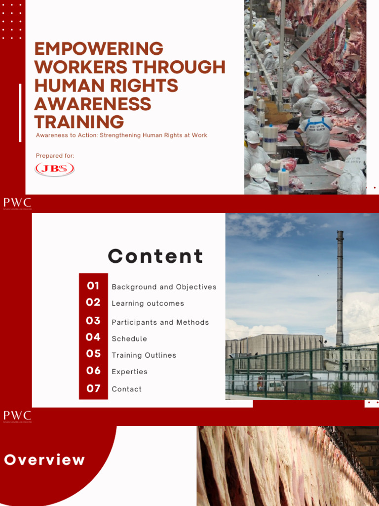 B+HR Tot - Jbs - Human Rights Awareness | PDF | Human Rights | Labor Rights